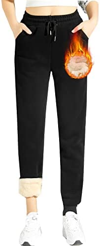 Cozy Chronicles: TAMEYA Women’s Sherpa Fleece Sweatpants Review插图4
